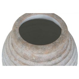 DKD Home Decor Jarrón Tradicional de Magnesia, Diseño Clásico para Decoración de Interiores, 59 cm Alto, Base 50x50 cm