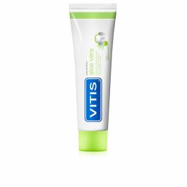 Vitis Pasta Dentífrica Aloe Vera Manzana Menta 100 ml Cuidado Diario Previene Caries Remineraliza Esmalte Aliento Fresco Sin Gluten Precio: 5.59000035. SKU: B143KS38VC