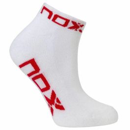 Calcetines Tobilleros Deportivos Nox Logo Blanco (35-39) Precio: 12.50000059. SKU: B1HSFL7RRM