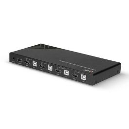 Lindy 4 Port HDMI 4K60, USB 2.0 & Audio KVM Switch Lindy 4 Port HDMI 4K60, USB 2.0 & Audio KVM Switch