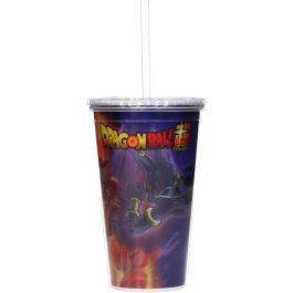 SD TOYS Vaso Lenticular 3D Dragon Ball Super 50ml con Tapa Enroscable