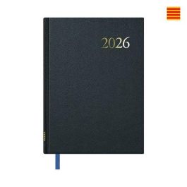 Dohe Agenda Anual Segovia Semana Vista 14x20 cm Negro Catalán 2026 Vinílica 144 Páginas Papel Offset 70gr Precio: 2.8900003. SKU: B123DFYCJ7