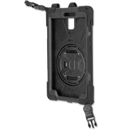 4smarts Rugged Case Grip para Samsung Galaxy Tab Active 3/5, Funda Protectora Antigolpes, color negro