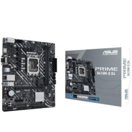 Asus Placa Base Prime H610M-D D4/ 90MB1A00-M0EAY0, Socket 1700, Chipset H610, DDR4, PCIe 4.0, Micro ATX Precio: 105.59000023. SKU: S0232907