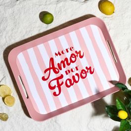 Home Deco Factory Bandeja Dolce Vita Polipropileno 41x32 cm