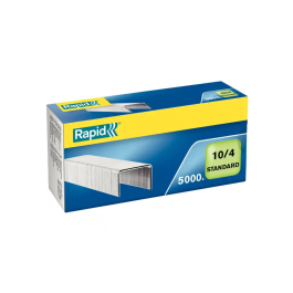 Rapid Grapas 10/4 mm Galvanizada Caja de 5000 Unidades Precio: 37.4616. SKU: B1HEL7VSGC