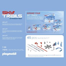 PLAYMOBIL 71970 Sky Trails: Air Lift - Elevador para Sky Rider, compatible con otras secciones, +7 años