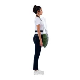 Disfraz bolsa de hierba bolsa con correas y espumillón talla one size adult Disfraz bolsa de hierba bolsa con correas y espumillón talla one size adult