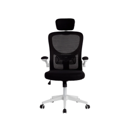 Q-connect Silla Ergonómica Pal ermo Alt Max 1300 Anc 610 Prof 600 Ruedas Premium Malla Base Nylon Reposacabezas Soporte Lumbar Color Blanco Negro Precio: 115.49999945. SKU: B12AGTDD4J