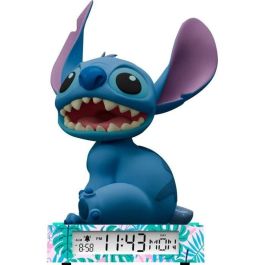 KIDS LICENSING Lámpara 3D Despertador Stitch Disney