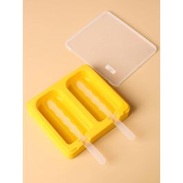 Quttin Molde de Helado Doble de Silicona, 13.3 x 11.5 x 3 cm (24 Unidades)