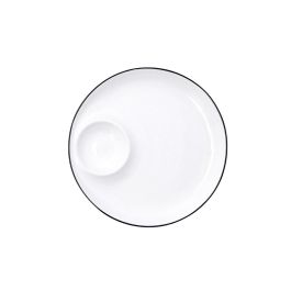 Plato Dipear Porcelana Gastro Black Quid 25 cm (12 Unidades) Precio: 52.5000003. SKU: B1G3RGGQPE