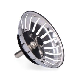 Edm Filtro de rejilla de fregadero con espiga, acero inoxidable, Ø8,3cm Precio: 3.69000027. SKU: S7914748