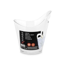 Kinvara Cubitera Botellas con Asa 5L, 20.5x29x27 cm, Transparente (6 Unidades) Kinvara Cubitera Botellas con Asa 5L, 20.5x29x27 cm, Transparente (6 Unidades)