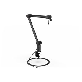 Endorfy EY0A005 Soporte de Brazo para Micrófono de Estudio, Boom Arm para Escritorio, Ajustable, Rosca 3/8", Negro