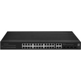 Level One IGS-2128 Switch Gestionado 28 Puertos Gigabit Ethernet (24 RJ45, 4 SFP) Precio: 498.69000016. SKU: B1FEKD4TDB