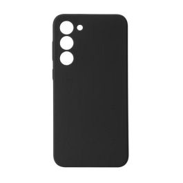 eSTUFF Funda de Silicona Negra para Samsung Galaxy S23+ - Tacto Sedoso, Protección Trasera y Lateral