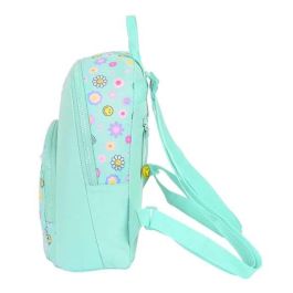 Safta Mini Mochila Smiley World Summer Fun 25x30x13cm Turquesa
