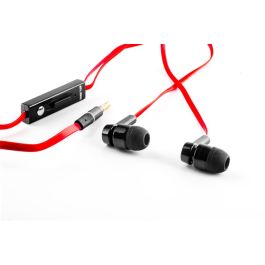 Auriculares Intrauditivos Con Micrófono Rojos ELBE AU-R10-MIC