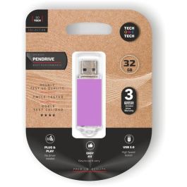 Tech One Tech Memoria USB Basic Light Purple Pendrive 32 GB Precio: 6.50000021. SKU: B1K74JH5PB