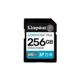 Kingston SDG4/256GB Tarjeta de Memoria Canvas Go! Plus 256GB SDXC U3 V30 200MB/s para 4K UHD y DSLR Precio: 28.49999999. SKU: B17SYEV5GG