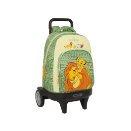 Mochila Escolar con Ruedas Mufasa Verde Beige 33 x 45 x 22 cm Precio: 37.79000005. SKU: B1JNMD6NVC
