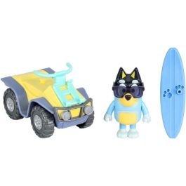 BLUEY quad de playa con figura Bandit y accesorios - Bluey