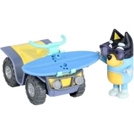 BLUEY quad de playa con figura Bandit y accesorios - Bluey