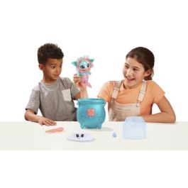 Juego de Magia - MAGIC MIXIES - Caldero Mágico de Elementos AGUA - Crea tu Mixie con Polvo Espumoso y Cristal Mágico