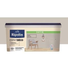 RIPOLIN Pintura de color satinado de ultra cobertura para cocina, dormitorio, salón, recibidor, entrada, pasillo - Cetus Grey Precio: 81.9049003509. SKU: B1CSC7KLME