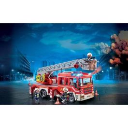 PLAYMOBIL 9463 - City Action - Camión de bomberos con escalera giratoria - Nuevo para 2019