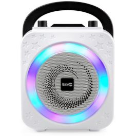 Altavoz Bluetooth con Micrófono Karaoke RockJam Disco Light RJPS150-BK