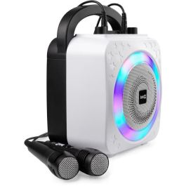 Altavoz Bluetooth con Micrófono Karaoke RockJam Disco Light RJPS150-BK Precio: 55.50000049. SKU: B1H44DBZDH