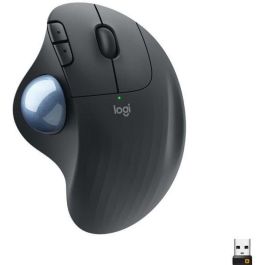 Ratón Ergonómico Óptico Logitech Ergo M575 Negro Precio: 65.9449995402. SKU: S7806007