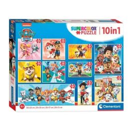 Clementoni - rompecabezas 10 en 1 - Patrulla Canina Clementoni - rompecabezas 10 en 1 - Patrulla Canina