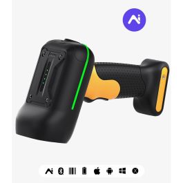 Inateck Lector de Códigos de Barras Portátil BCST-61 Black 1D CMOS Bluetooth Inalámbrico y Cableado, Negro Amarillo IP67 Precio: 87.8339. SKU: B1B5MB93BG