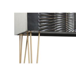 Consola Home ESPRIT Negro Dorado 120 x 38 x 76 cm Consola Home ESPRIT Negro Dorado 120 x 38 x 76 cm
