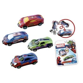 Vehiculos para coleccionar flip cars marvel (spiderman,hulk,ironman o capitan america) 20x16x4.5 cm - modelos surtidos Vehiculos para coleccionar flip cars marvel (spiderman,hulk,ironman o capitan america) 20x16x4.5 cm - modelos surtidos