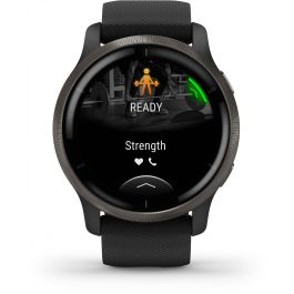 Garmin Venu 2 Smartwatch GPS 45mm, Reloj Inteligente Fitness con Música, Pagos y Monitor de Salud, Color Negro