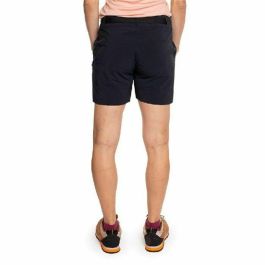 Pantalones Cortos Deportivos para Mujer Trangoworld Yittu Negro
