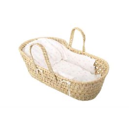 Muñecas Arias Canastilla Mimbre con Dos Asas, Protector, Colchón y Cojín para Muñecas. Juguete Cesta 28x52x20 cm Edad 3+ Años Precio: 28.49999999. SKU: B1H8F4V2G3