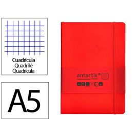 Cuaderno Con Gomilla Antartik Notes Tapa Blanda A5 Hojas Cuadricula Rojo 80 Hojas 80 gr Fsc Precio: 5.50000055. SKU: B14K6MPJSV