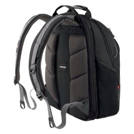 Wenger 600631 Mochila para portátil hasta 16 pulgadas, gris negro