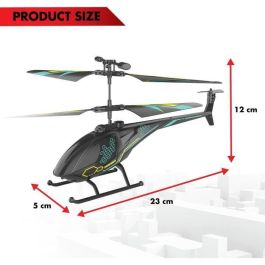 FLYBOTIC Helicóptero Teledirigido AIR MAMBA Infrarrojo 2 Canales Vuelo Interior Batería Recargable para Niños +10 Años