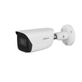 Dahua Cámara IP Bullet WizMind Serie 5 8MP IR 50M WDR, MicroSD 512GB, IA, Óptica Fija 2.8mm ePoE (DH-IPC-HFW5842EP-ASE-0280B-S3)