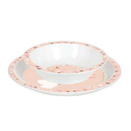 Safta Set de Platos Cubiertos y Vaso Preescolar 260x260x90 mm