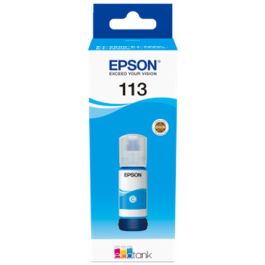 Epson Tinta Cian Ecotank 127 ML para ET-5850, ET-5800, ET-16650, ET-16600, ET-5880, ET-5170 - Nº 113