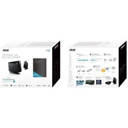 Asus BW-16D1H-U PRO Unidad Blu-Ray DVD Combo USB 3.2 Gen 1 Negro 90DD01L0-M69000