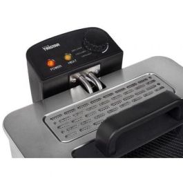Tristar FR-6949 Freidora de Aceite 2000W, 5L, con 3 Cestas (para freír simultáneamente), Zona Fría, Visor y Termostato Ajustable