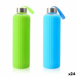 Botella de Agua Bewinner Vidrio Silicona 600 ml (24 Unidades) Precio: 74.69000033. SKU: B19J5KY6RK
